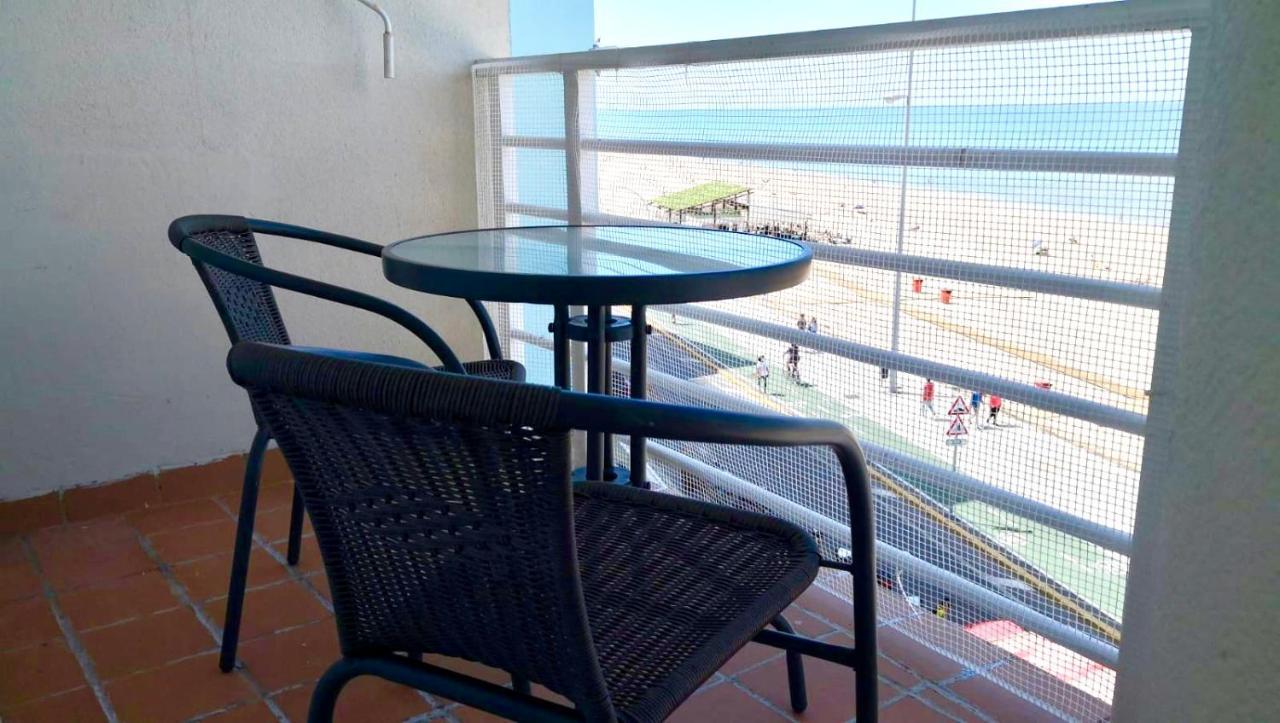 Apartamento Gatu Premium Vista Infinita 1ªlinea Mar Wifi, Aire Acc Cádiz Exterior foto
