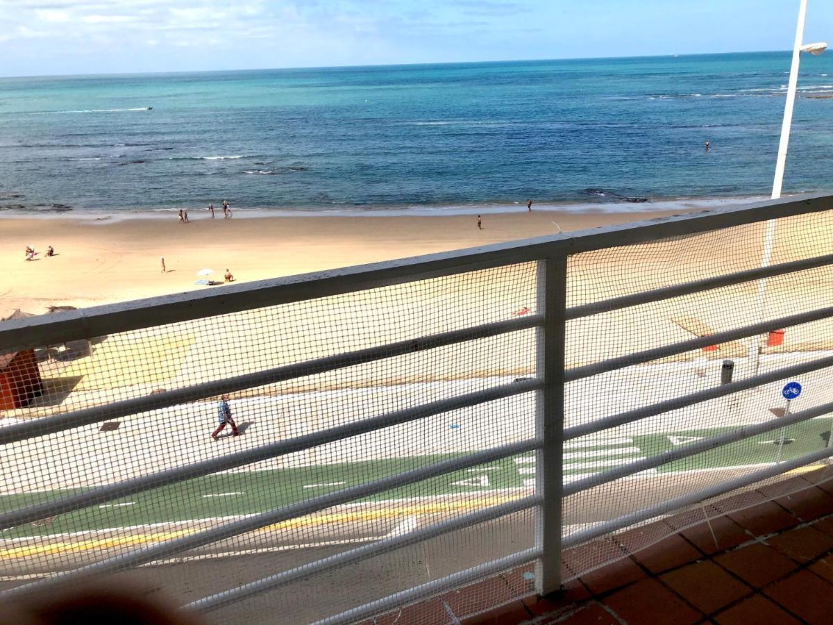 Apartamento Gatu Premium Vista Infinita 1ªlinea Mar Wifi, Aire Acc Cádiz Exterior foto
